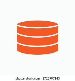Coin Icon - Vector Illustration In Glyph Style for Design and Websites, Presentation or Application.