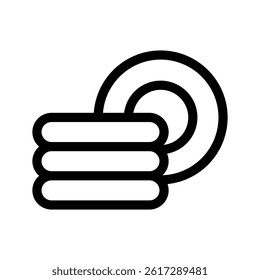 Coin Icon Vector Symbol Design Illustration