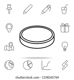 coin icon. Web icons universal set for web and mobile