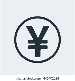 Coin Icon, Yen Icon,sign Icon,Currency Icon