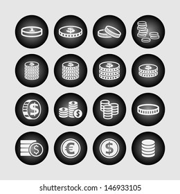 Coin icons