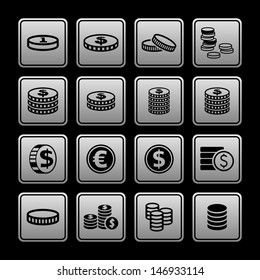 Coin icons