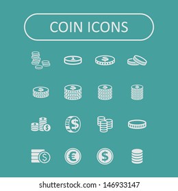 Coin icons