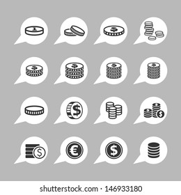 Coin icons