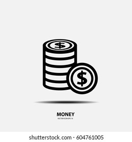 Coin icons, Money icons
