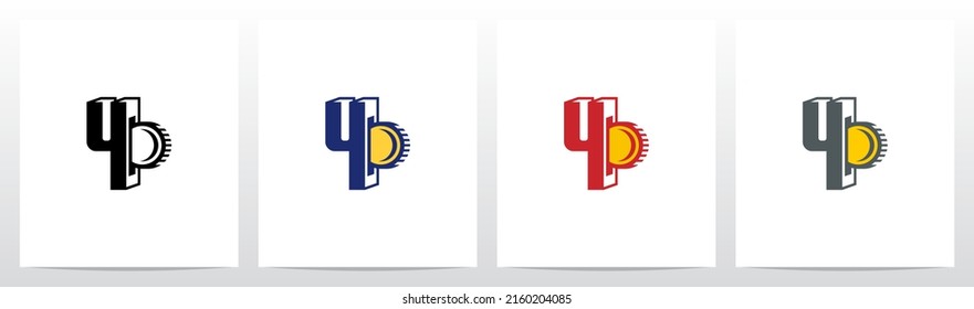 Coin Insert On Letter Logo Design Y