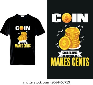 Coin makers cents EPS, Ai, SVG T-Shirt Design 