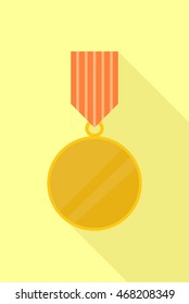coin medal in vector illustration