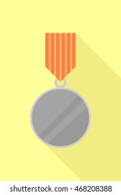 coin medal in vector illustration