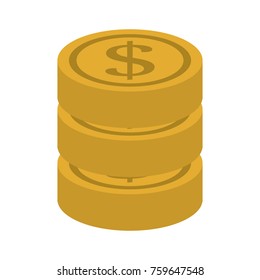 coin money icon image 