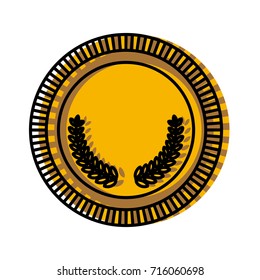 Coin money isolated
