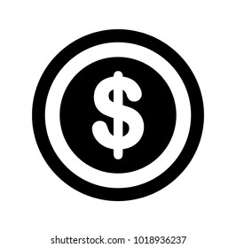 coin money isolated icon