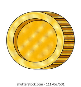 coin money isolated icon