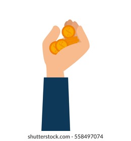 coin money isolated icon