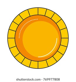 coin money isolated icon