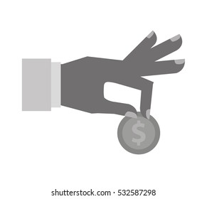 coin money isolated icon vector illustration design