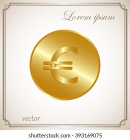   coin, money, vector icon