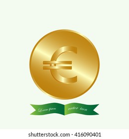 coin, money, vector icon