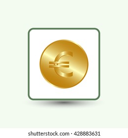   coin, money, vector icon