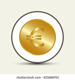   coin, money, vector icon