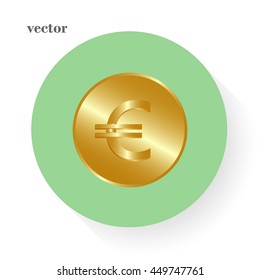 coin, money, vector icon
