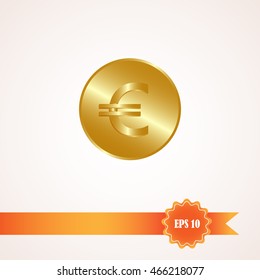   coin, money, vector icon
