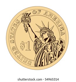 Coin In One Dollar