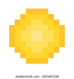 Coin Pixel Design Vector Icon Stock Vector (Royalty Free) 1051491536 ...