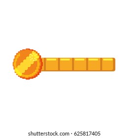 Coin Pixelated videogame