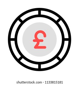 coin pound chip 