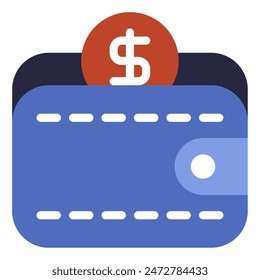 Coin Purse icon for web, app, infographic, etc