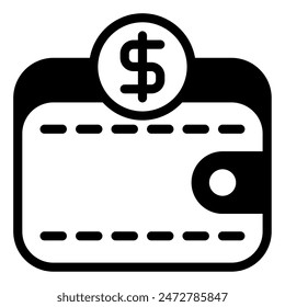 Coin Purse icon for web, app, infographic, etc