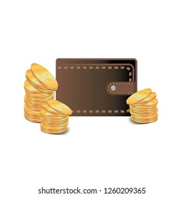 Coin Purse Vector