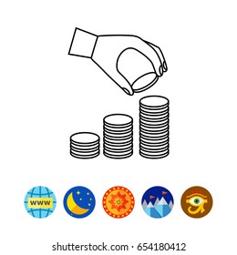 Coin stacks