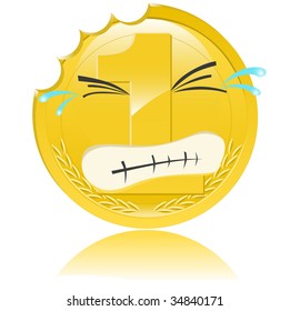 Coin suffers of crisis