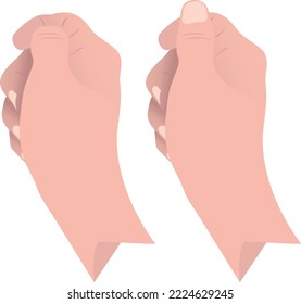 Münzhandgesichtszyklus