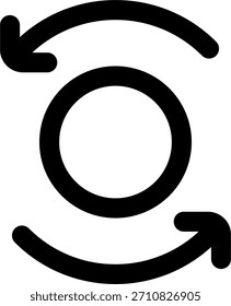 Diseño de Vector de transferencia de moneda en estilo moderno, concepto de transferencia de dinero en línea y transacción financiera, ilustración de banca digital. Icono de línea