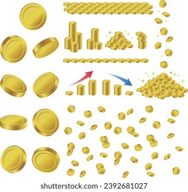Coin variation illustration set summary