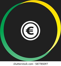Coin vector  icon