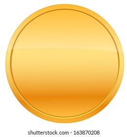 Coin, vector illustration