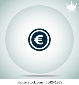 Coin  vector illustration.