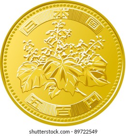 coin, vector illustration