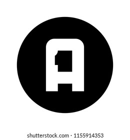 Coin.A1.Logo icon vector.