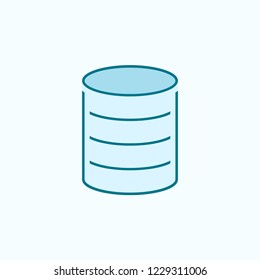 coins 2 colored line icon. Simple colored element illustration. coins outline symbol design from web icons set