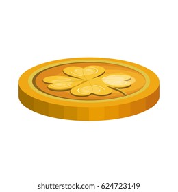 coins with clover icon