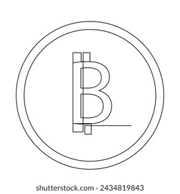 coins continuous one line art  drawing illustrations and vectors design