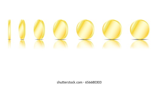 Coins golden