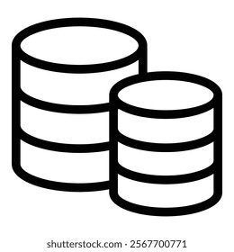 Coins Icon Element For Design