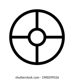 Icono de monedas o logotipo símbolo de signo aislado ilustración vectorial - iconos vectoriales de estilo negro de alta calidad
