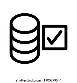 Coins icon or logo isolated sign symbol vector illustration - high quality black style vector icons

